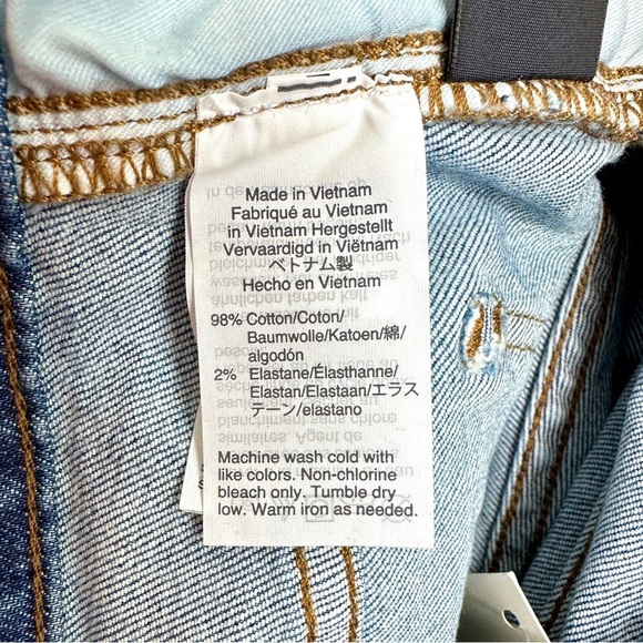 Levi’s 710 Super Skinny Mid Rise Jeans in Light Wash Size 25 - Picture 11 of 11